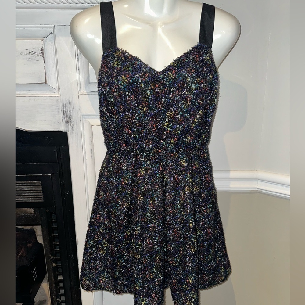 NEW BCBGeneration Vibrant Tweed Dress